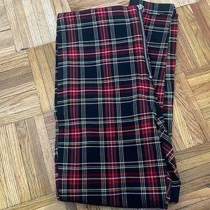 Zara plaid pants